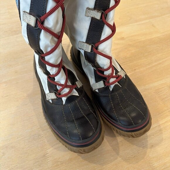 Pajar Canada Grip Tall Lace Waterproof Winter Boots White EU37 Womens 6 - Picture 11 of 12